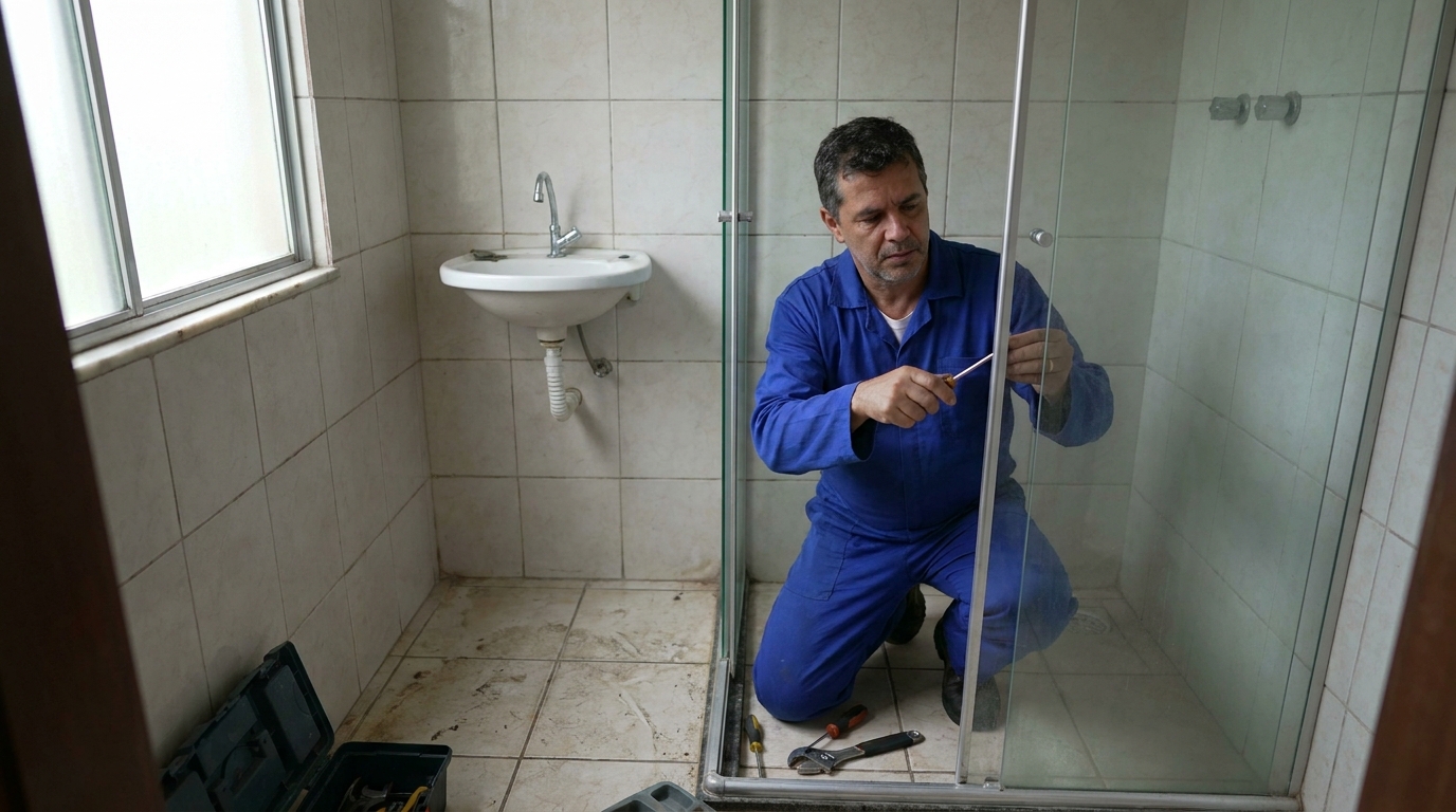 Troca de Roldanas e Trilhos em Sorocaba‑SP
